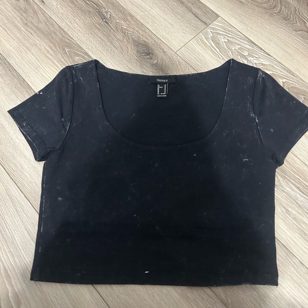 square neck crop top